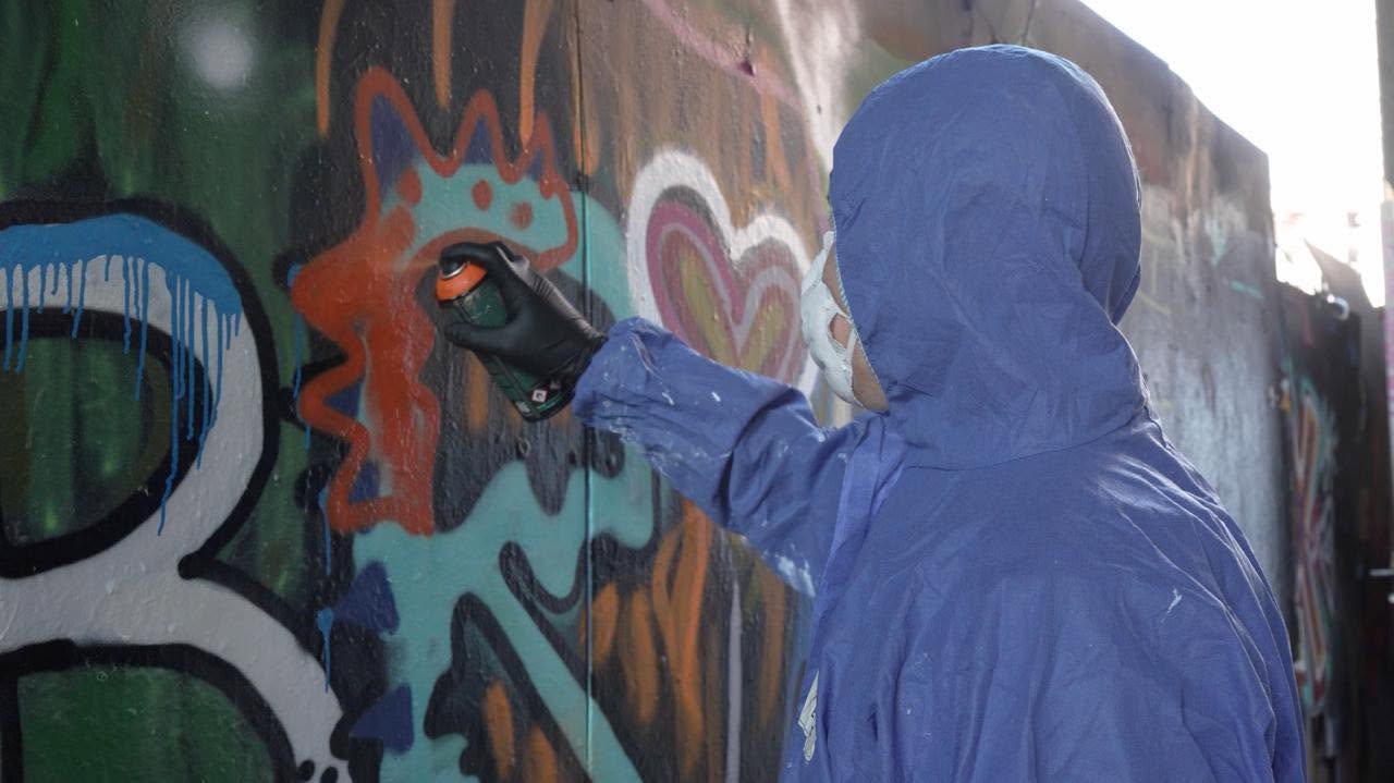 Digbeth, Birmingham, graffiti artist